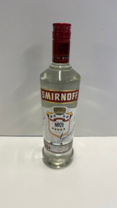 Bottle of Smirnoff Vodka, 700ml.