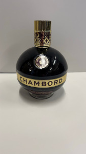 Bottle of Chmbord Black Rasberry Liqueur, 700ml.