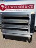 Sveba Dahlen AB 3 Deck Mobile Pizza Oven, Model DC-33P, S/N 248818-1/1810, 3 Phase.