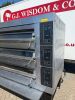 Sveba Dahlen AB 3 Deck Mobile Pizza Oven, Model DC-33P, S/N 248818-1/1810, 3 Phase. - 4