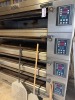 Polin 4 Section Deck Oven, Model CAM.STRATOS 3STA4676, 3 Phase, DOM 2 x 2019 & 2 x 2020. Comes with Roll Out Unit & Assorted Utensils (As Pictured). - 4