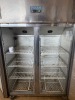 Polar Double Door Stainless Steel Fridge, Model G594-02, S/N 6145883. - 3