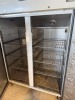 Polar White Double Door Fridge, Model CC663-02, S/N 20058183. - 3
