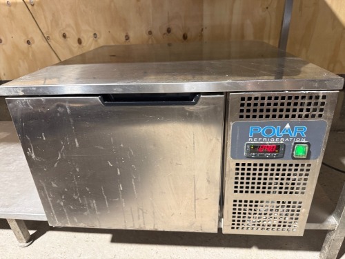 Polar 3 Rack Countertop Blast Chiller, Model CK640, S/N 8070514.