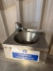 2 x Stainless Steel Sinks to Include: KuKoo Stainless Steel Deep Wash Sink with Right Hand Drainer 120cm x 60cm, Pre Spray Wash & Tap and Small Stainless Steel Hand Wash Sink & Tap. - 4