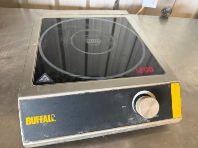 Buffalo Single Hob Induction Cooker, Model CE208.