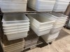 Rack Containing 42 x Assorted Vogue & Other Plastic Food Ingredient/Storage Containers with Lids. - 2