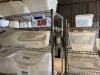 2 x Racks Containing 29 x Assorted Food Storage Bins. - 6