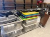 Rack Containing Assorted Bakery Related Items of Bread Bins, Chopping Boards, Measuring Equipment, Utensils (As Viewed/Pictured). - 6