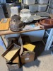8 x Various Cake Display Items and 2 x Boxes of Baskets & Boxes.
