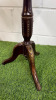 Antique French Style Marble Top & Brass Wine Table. Size H57 x Dia 34cm. - 3