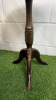 Antique French Style Marble Top & Brass Wine Table. Size H57 x Dia 34cm. - 3