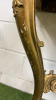 Antique French Louis XV Style Carrera Marble & Gilt Console Table. Size H80 x W82 x W38cm. - 6