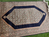 Indian Certified Carpet of 100% Natural Silk Pile. Size 185 x 124cm. - 2