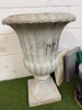 Plant Pots to Include: 1 x Plastic Heavy Duty Urn, 1 x Pot & 3 x Metal Plant Pot Bases. - 2