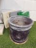 Plant Pots to Include: 1 x Plastic Heavy Duty Urn, 1 x Pot & 3 x Metal Plant Pot Bases. - 3