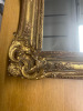 Antique Style Gilt Gold Plaster Ornate Framed Mirror. Size 70 x 60cm. NOTE: requires minor repair as pictured/viewed. - 2