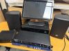 Karaoke System & Audio Equipment to Include: 2 x LD Systems SAT62G2 Speakers with DAWOO Speaker Stands, Shure KU 380S Professional Wireless Microphone, Yamaha R-S202E Natural Sound Receiver (damaged), X6 Karaoke Professional Digital Audio Processor (damag - 2