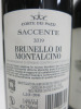 3 x Bottles of Saccente Brunello Di Montalcino, 2019, 750ml. - 3