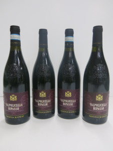 4 x Bottles of Valpolicella Ripasso Aristocratico, 2022, 750ml.