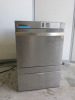 Winterhalter Commercial Glass Washer, Model GS202, S/N 815392. Size H70 x W46 x D60cm. NOTE: requires trays.
