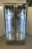Prodis Stainless Steel 2 Door Illuminated Beer Cooler, Model , Size H182 x W90 x D52cm.