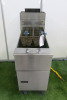 Pitco Gas Freestanding Single Tank Deep Fat Fryer, Model VF35. Comes with 2 x Baskets. Size H110 x W40 x D80cm.