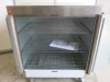 Parry Stainless Steel 2 Door Mobile Heated Cupboard, Model 1888, S/N 140001086, YOM 06/21, Size H93 x W85 x D62cm. Comes with Instruction Manual. Appears unused. - 4