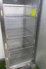 Polar Upright Stainless Steel Fridge, Model G590-02, S/N 20098412.Size H193 x W70 x D70cm. - 3