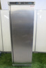 Polar Upright Stainless Steel Freezer, Model CD083, S/N 21045135.Size H186 x W60 x D60cm.