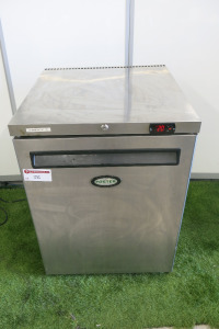 Foster Stainless Steel Under Counter Fridge, Model HR150-A, S/N E5386120. Size H80 x W60 x D65cm.