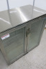 Polar 2 Door Glass Bottle Cooler, Model GL008-05, S/N CK200200057, Size H90 x W90 x D50cm. - 2