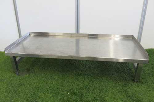 Stainless Steel Table Top Shelf, Size H25 x W100 x D40cm.