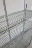 Stainless Steel 4 Shelf Wire Rack, Size H130 x W90 x D35cm. - 2