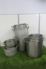 9 x Assorted Sized Stew Pots.
