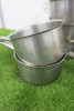 12 x Assorted Sized Sauce Pans. - 4