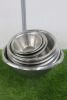 30 x Assorted Sized Metal Mixing Bowls.