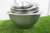 30 x Assorted Sized Metal Mixing Bowls. - 3