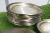 30 x Assorted Sized Metal Serving Dishes. - 3