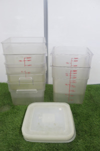 7 x Storage Containers & 5 x Lids to Include: 2 x 30pt & 5 x 20pt.