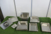 11 x Assorted sized GN Containers & 2 x Lids. - 8