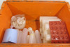 17 x Assorted Sized Plastic Sauce Bottles with 20 x Tops , 2 x Plastic Measuring Jugs, Large Quantity of Plastic Ramekin Dishes & 4 x Cake Moulds. - 4