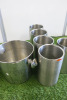 9 x Wine Coolers, 1 x Laurent Perrier Champagne Bucket & 1 x Other Ice Bucket. - 3