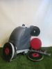 Numatic Walk Behind Scrubber Dryer, Model TT4045G. Comes with 3 x Brushes, 1 x 650mm Aluminium Twin Tec Floor Tool & Qty of Cleaning Discs.