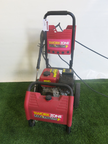 Workzone Titanium Petrol Powered High Pressure Cleaner, Model WW-PPC-15. Comes with Lance.