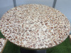 11 x Dining Table with Multi Coloured Stone Effect Wooden Tops & Assorted Metal Pedestal Bases to Include: 10 x Square, Size H73 x W60 x D60cm & 1 x Round, Size H70 x Dia 75cm. - 3
