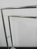 Towel Rail on Glass Base. Size H80cm - 2