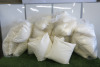 28 x Cream Coloured Cushions, Size 45 x 45cm.