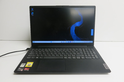 Lenovo 15.5" Laptop, Running Windows 11 Pro, AMD Ryzen 5 5500U @ 2.10GHz, 8GB RAM, 238GB SSD, with Charger.