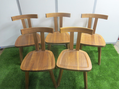 44 x Gervasoni 23, Wooden Dining Chairs.